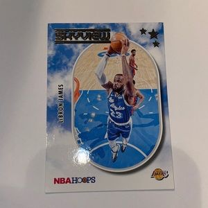 LeBron James, Treylon Burks, George Pickens trading cards
